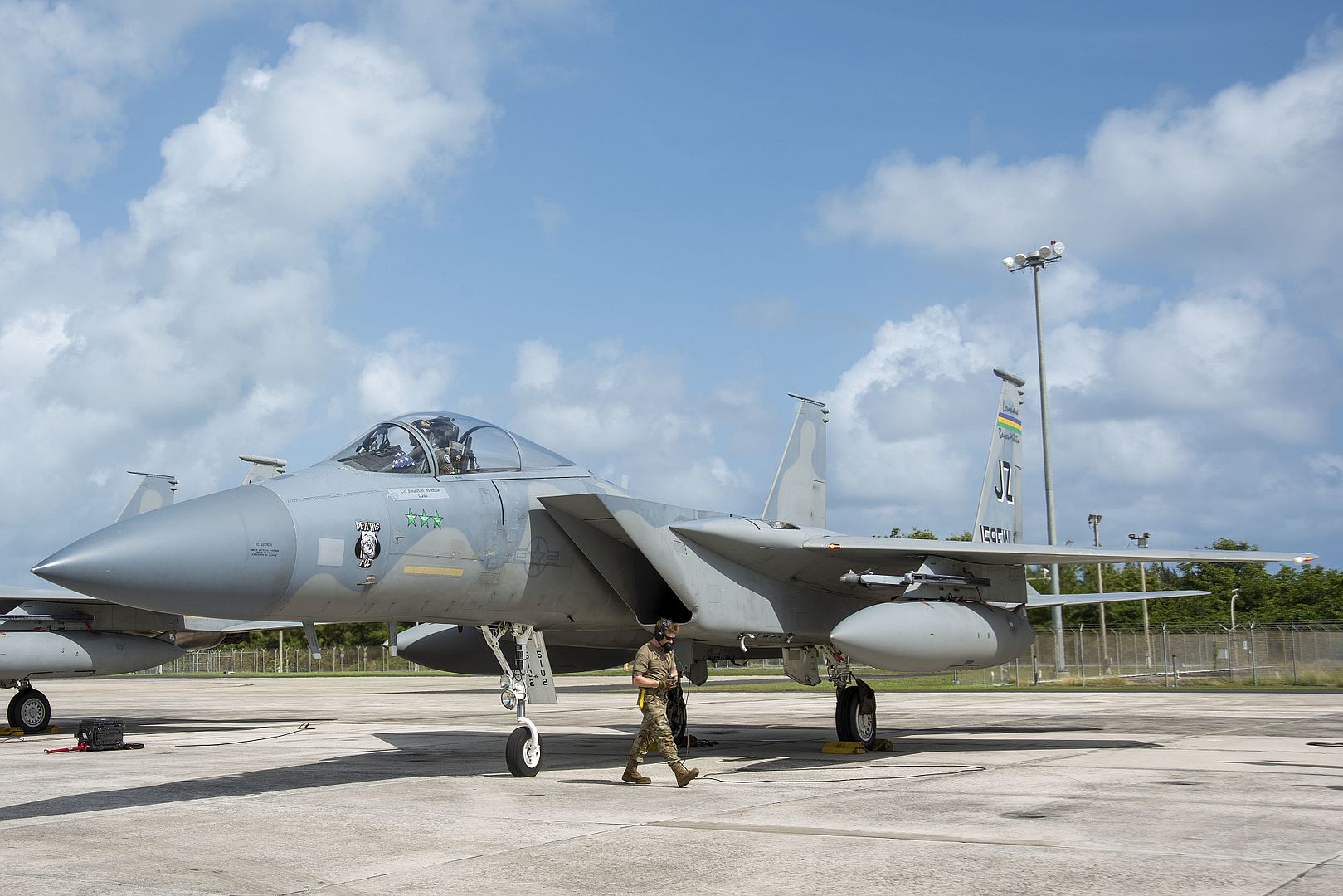 Flight Procedures At Muniz Air National Guard Base In Carolina Puerto Rico