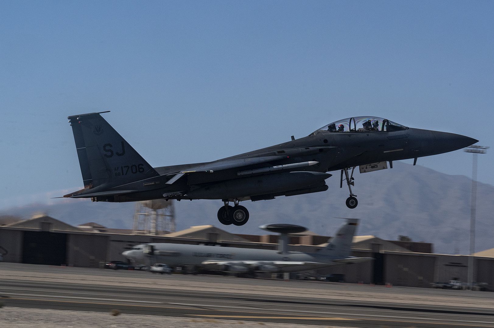 15E Strike Eagle Assigned To The 335th Fighter Squadron From Seymour Johnson Air Force Base North Carolina 15E Strike Eagle Assigned To The 335th Fighter Squadron From Seymour Johnson Air Force Base North Carolina