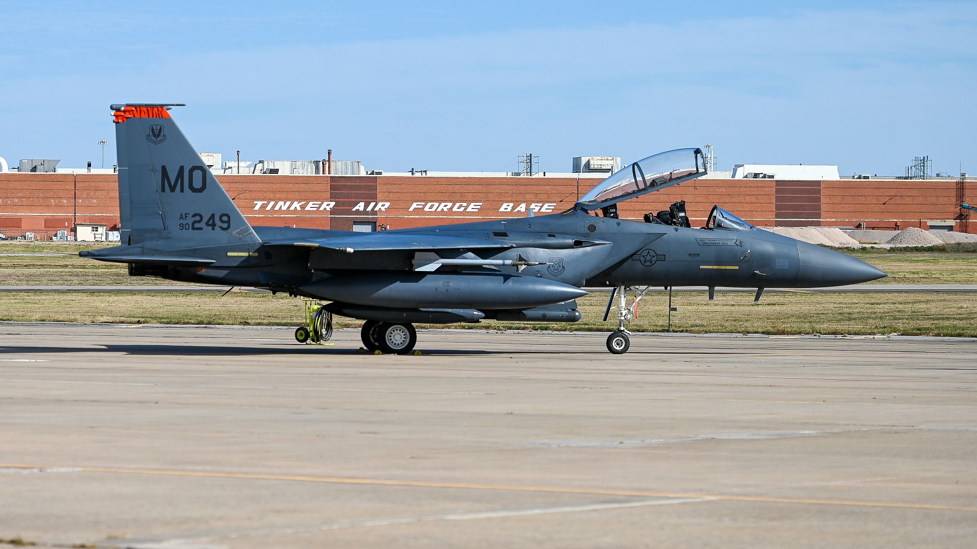 15E Strike Eagles From The 366th Fighter Wing From Mountain Home Air Force Base
