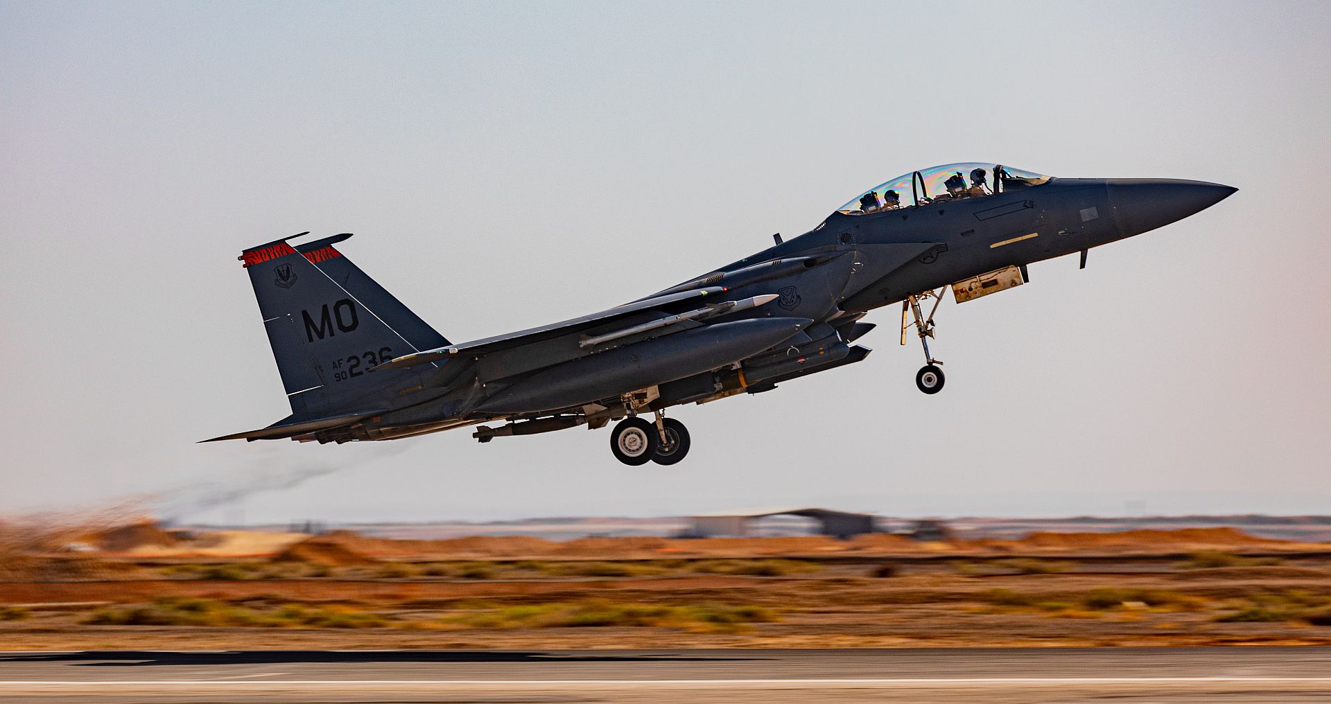 15E Of The 391st Fighter Squadron Fly In Cooperation With The 494th Fighter Squadron 15E Of The 391st Fighter Squadron Fly In Cooperation With The 494th Fighter Squadron