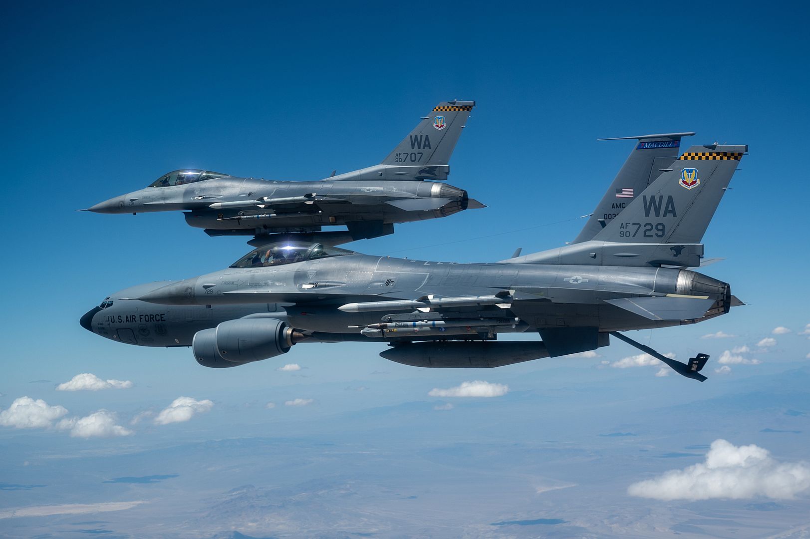 135 Stratotanker Assigned To The 50th Air Refueling Squadron MacDill Air Force Base Florida