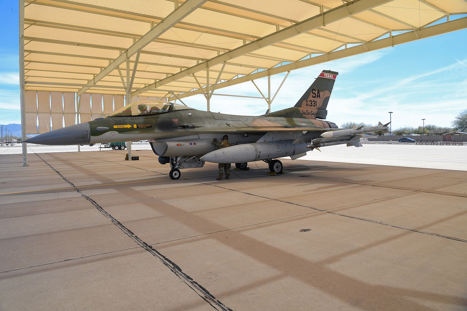 16 149th Fighter Wing Air National Guard Conducts Preflight Checks Prior To Launch During Coronet Cactus March 31 2023 16 149th Fighter Wing Air National Guard Conducts Preflight Checks Prior To Launch During Coronet Cactus March 31 2023