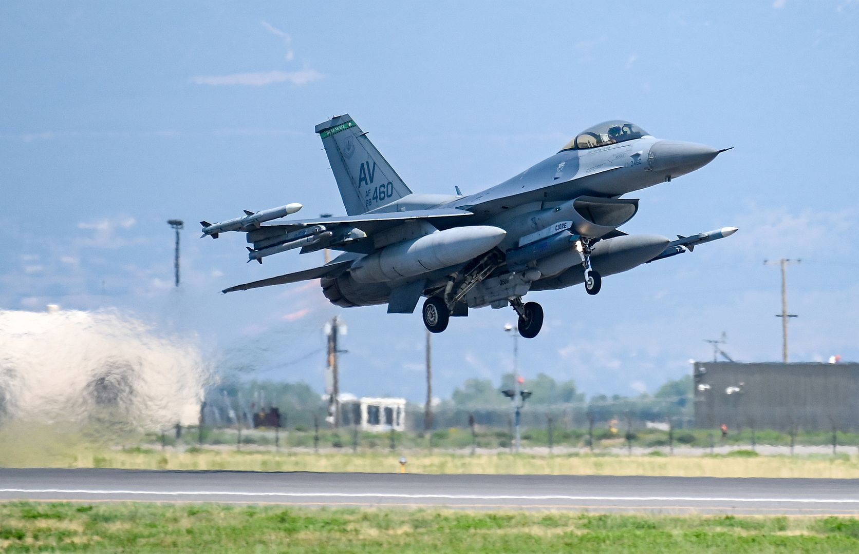 16 Fighting Falcon Assigned To The 31st Fighter Wing From Aviano Air Base