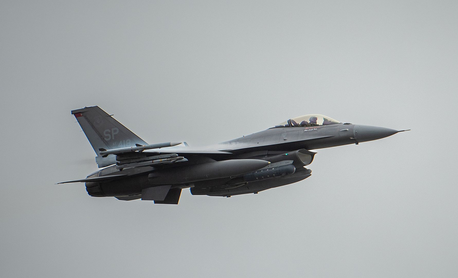 16 Fighting Falcon Fighter Aircraft Assigned To The 480th Fighter Squadron Departs Spangdahlem Air Base Germany To Support North Atlantic Treaty Organization