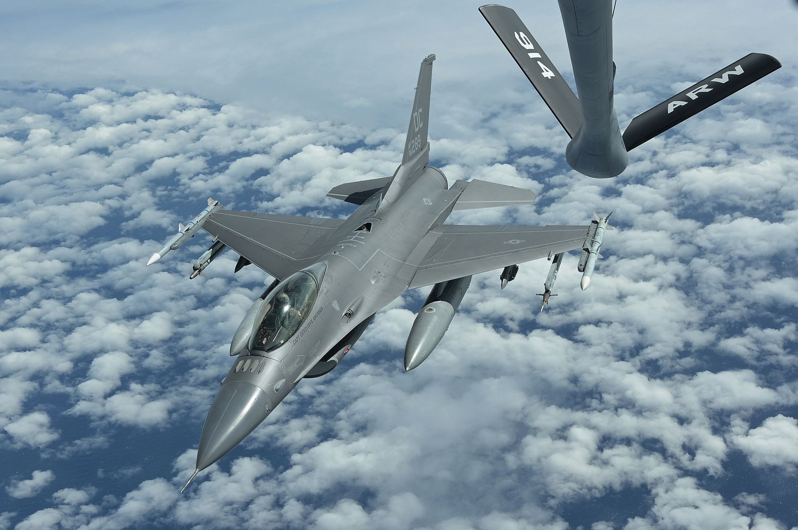 16 Fighting Falcons From The 113th Wing District Of Columbia Air National Guard On September 20 2024
