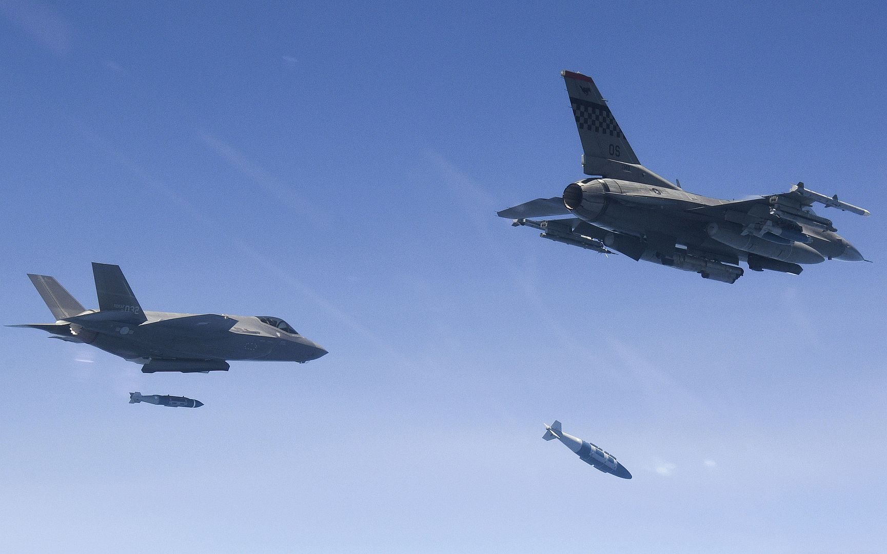 35A Stealth Fighters To Conduct Combined Flight Operations July 28 2023 35A Stealth Fighters To Conduct Combined Flight Operations July 28 2023