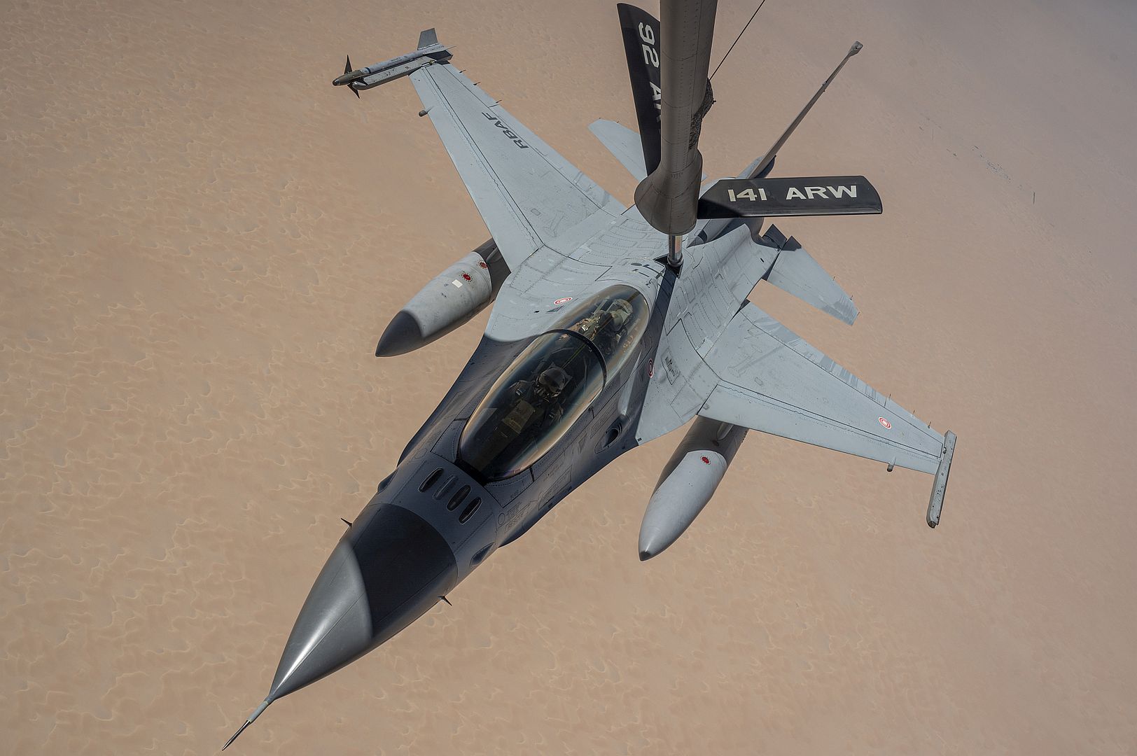 135 Stratotanker Assigned To The 92nd Expeditionary Air Refueling Squadron Fairchild Air Force Base Washington During Exercise Ballast Cannon