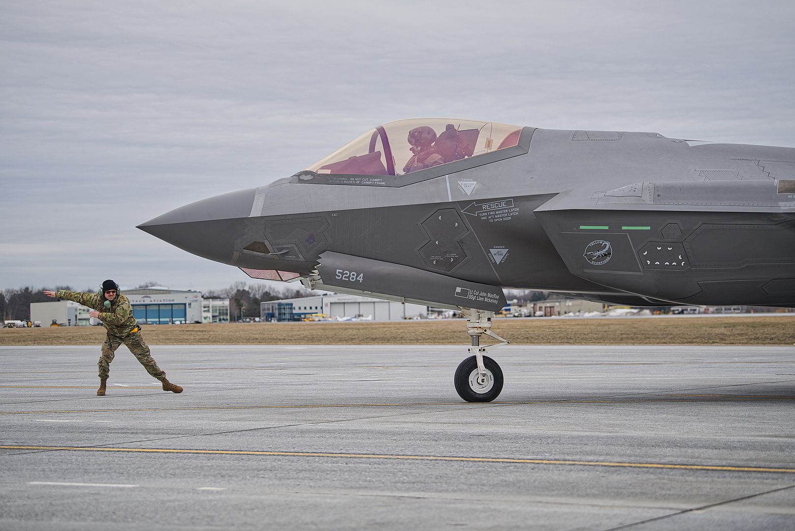 35A Lightning II Pilot To Launch During The Agile Combat Employmen 35A Lightning II Pilot To Launch During The Agile Combat Employmen