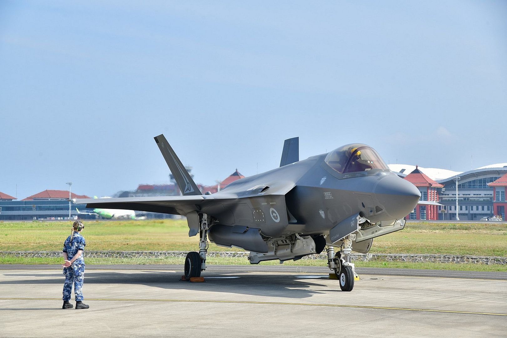 35A Lightning IIs Made Their First Appearance In An Overseas Air Show In Bali From September 18 To 21