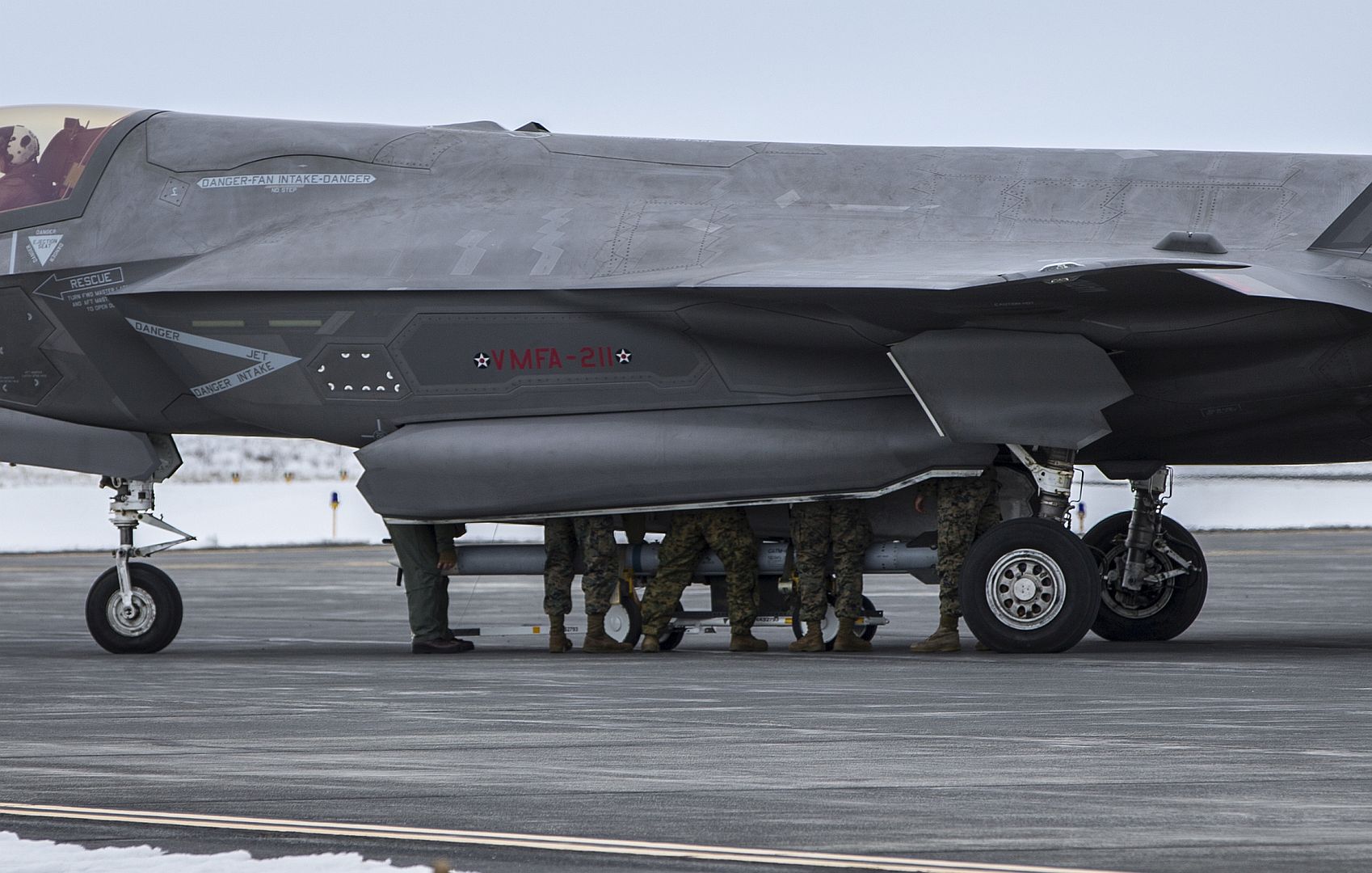 35B Lightning II Joint Strike Fighter Jet With Marine Fighter Attack Squadron 211 35B Lightning II Joint Strike Fighter Jet With Marine Fighter Attack Squadron 211