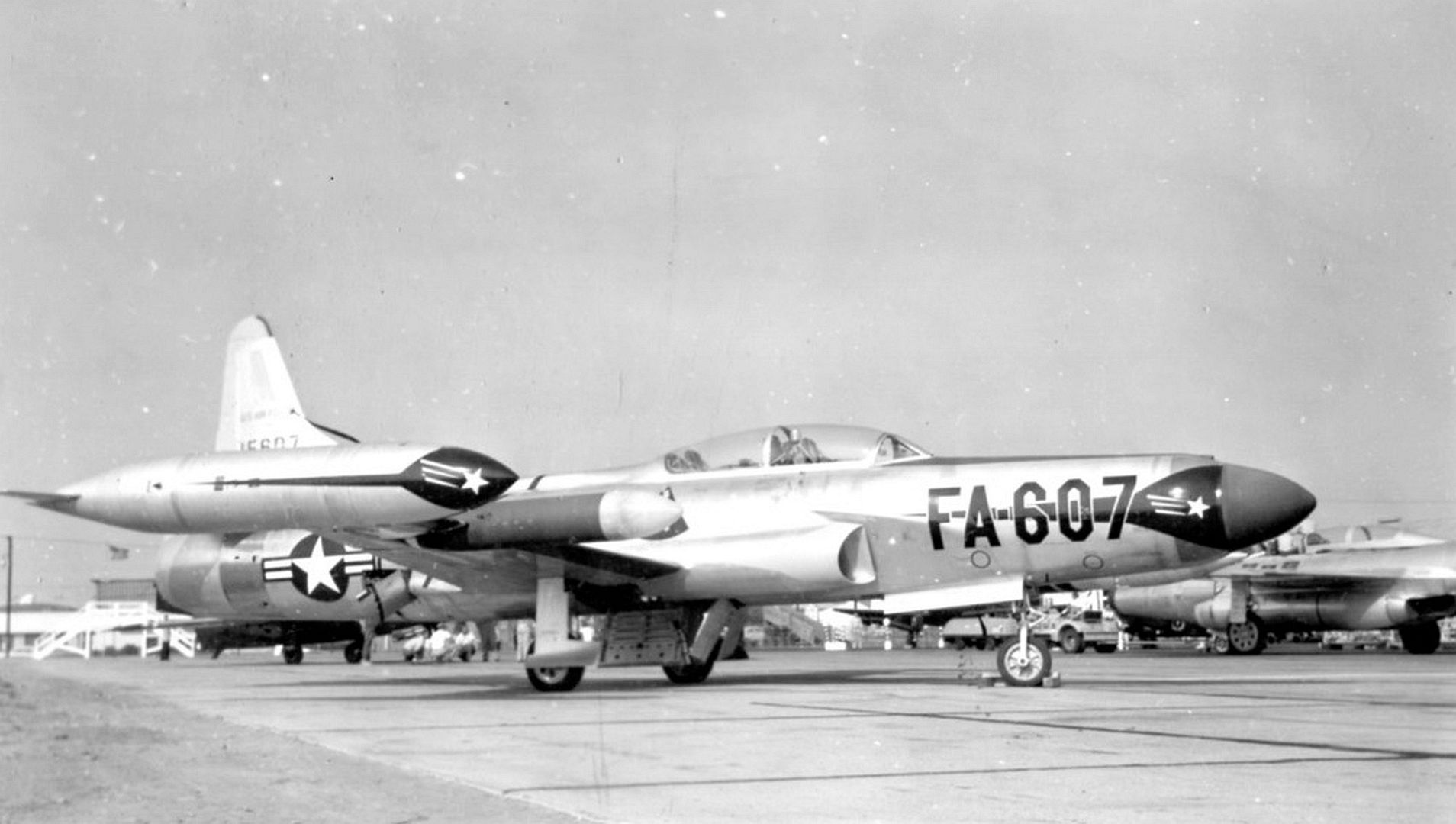 607 W Later Pointed Radome Of The USAF 607 W Later Pointed Radome Of The USAF