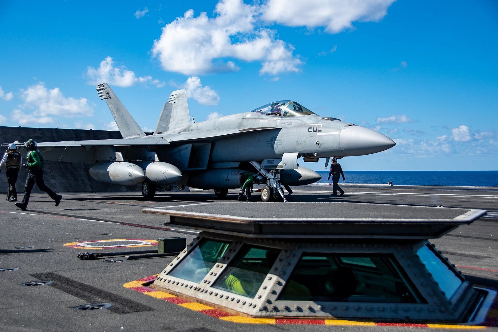 Deployed Aircraft Carrier USS Ronald Reagan Deployed Aircraft Carrier USS Ronald Reagan