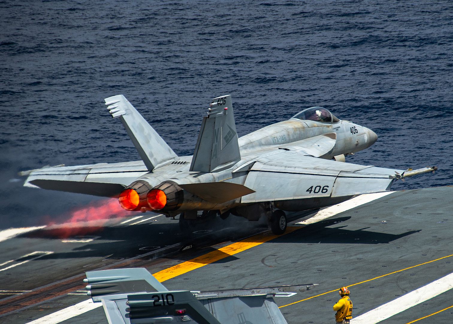 18E Super Hornet From The Blue Diamonds Of Strike Fighter Squadron 146 Launches From The Flight Deck Of The Aircraft Carrier USS Nimitz JDgvucH7xtk78oNmhhrMNL 18E Super Hornet From The Blue Diamonds Of Strike Fighter Squadron 146 Launches From The Flight Deck Of The Aircraft Carrier USS Nimitz JDgvucH7xtk78oNmhhrMNL