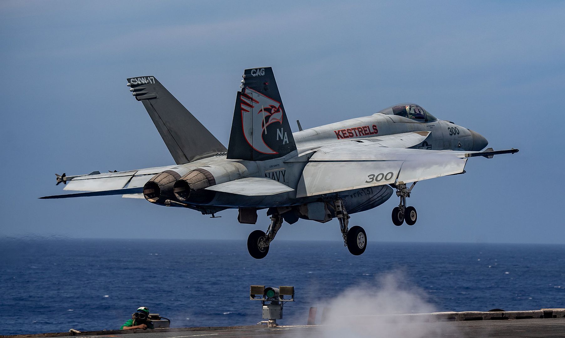  137 Launches From The Flight Deck Of The Aircraft Carrier USS Nimitz 6bAa5huoKmsb1gSy8LuRak