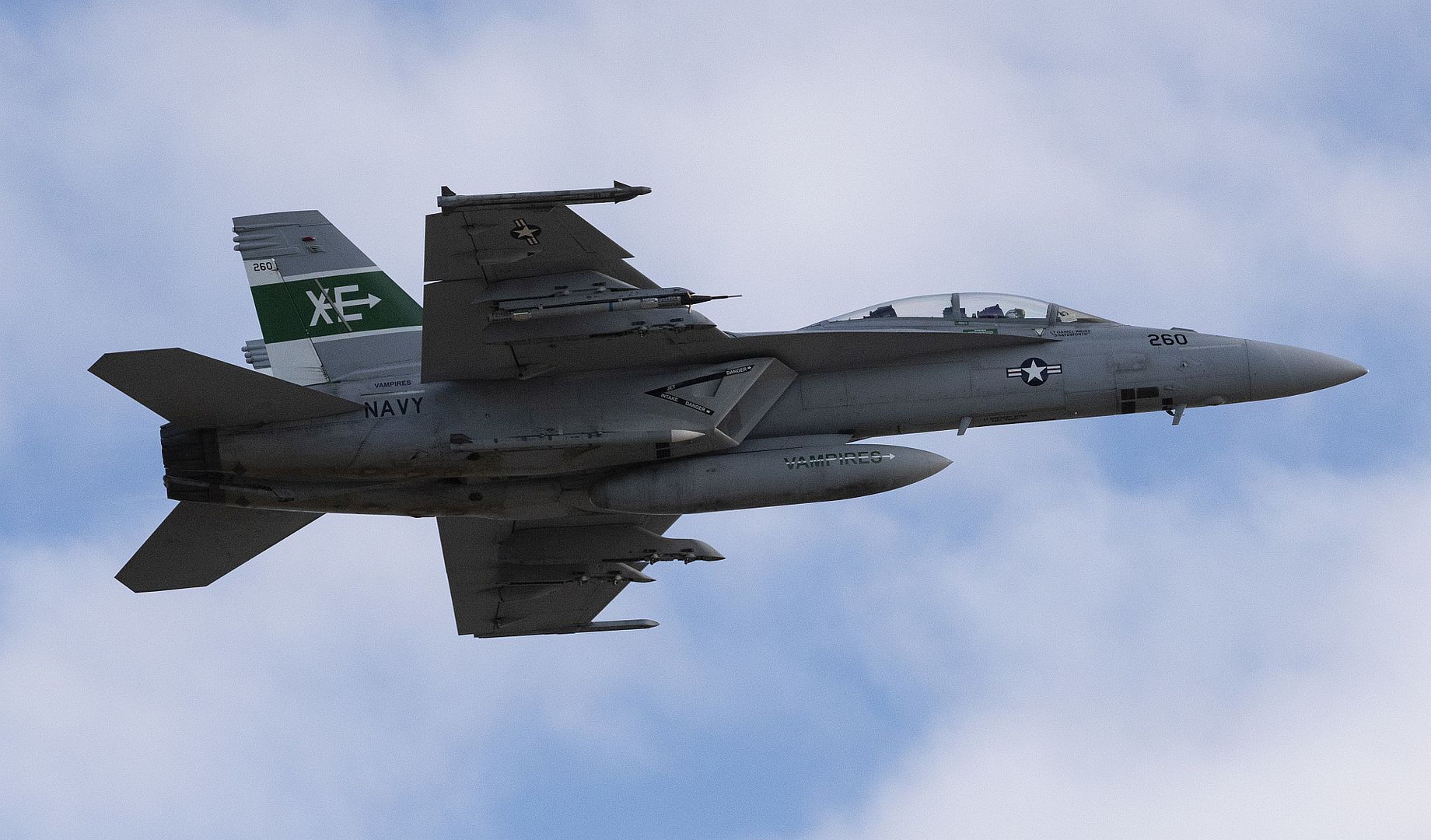 18F Super Hornet Assigned To Air Test And Evaluation Squadron Nine