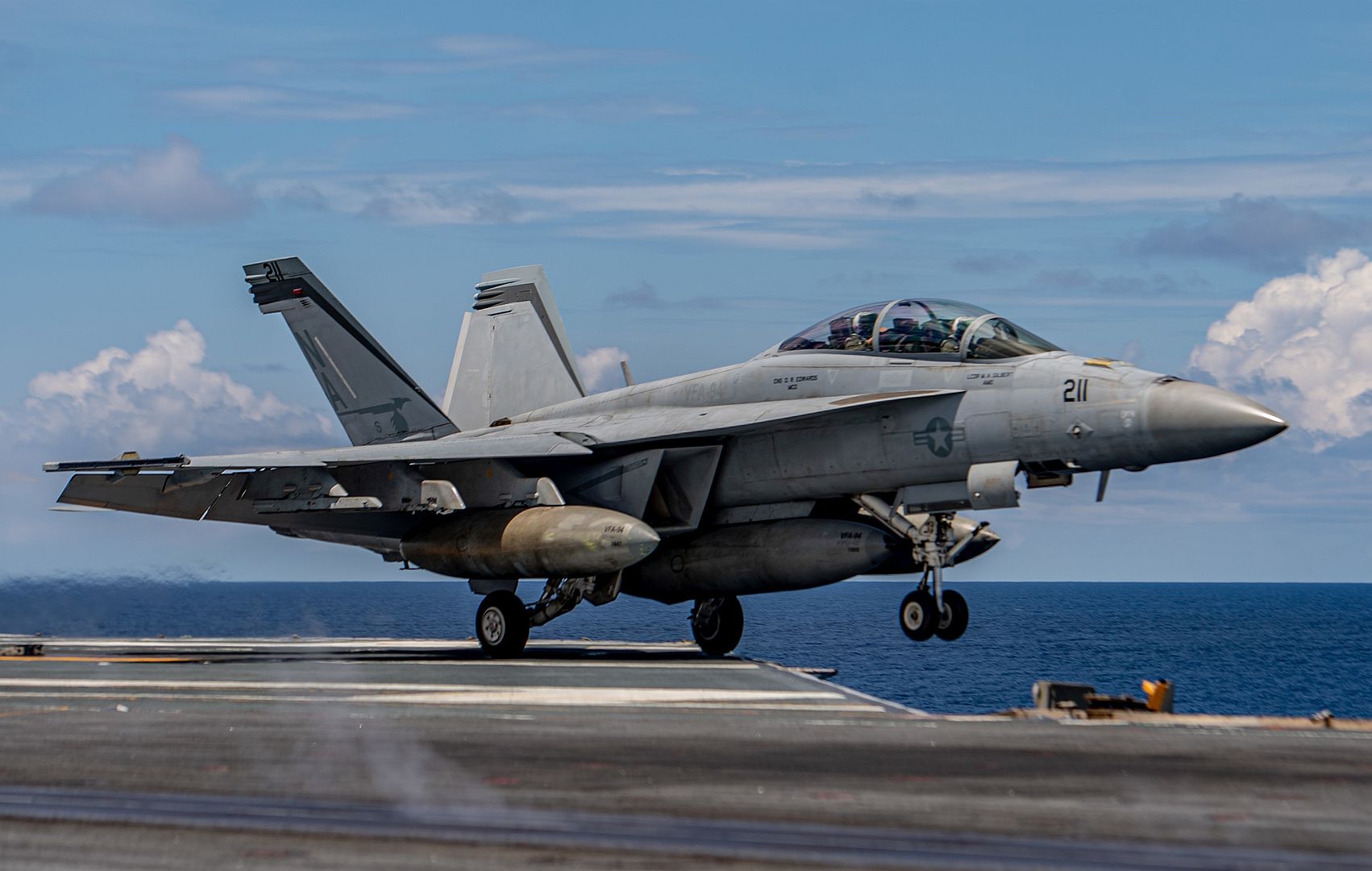  94 Launches From The Flight Deck Of The Aircraft Carrier USS Nimitz KKJaSwkp8iWWNv31gGdrty