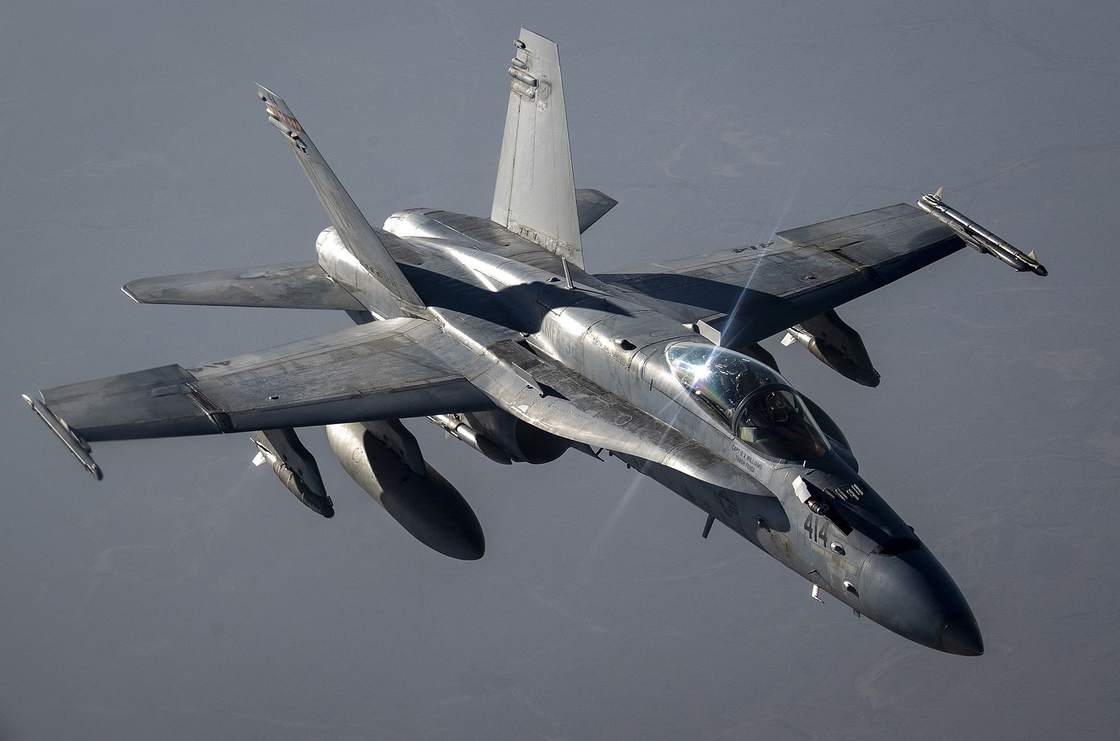 FA 18C Hornet Assigned To Carrier Air Wing 17 1 
