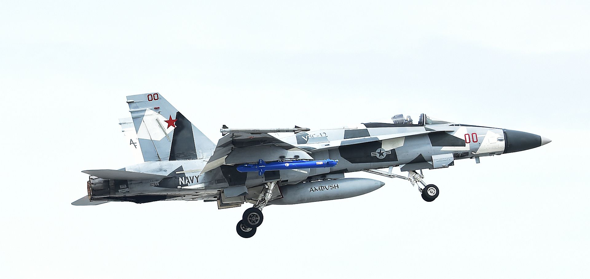 FA 18C Hornet From Fighter Squadron Composite 12 Fighting Omars Takes Off From Naval Air Station Key Wests Boca Chica Field