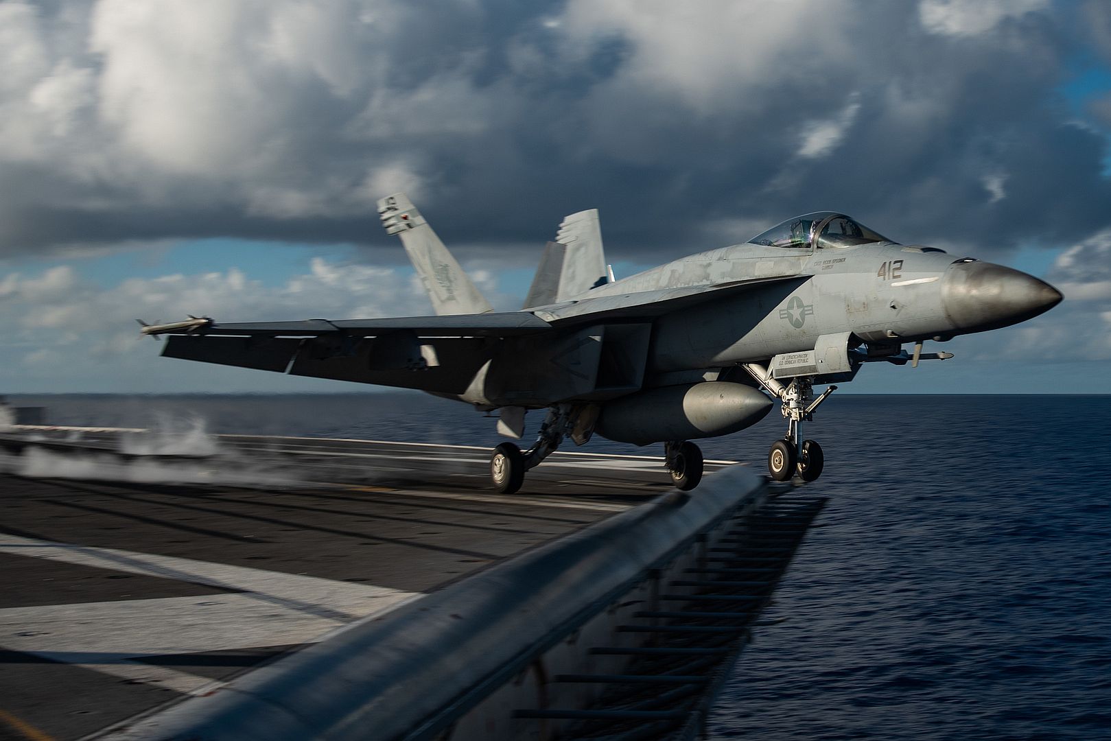 FA 18E Super Hornet Attached To The Dambusters Of Strike Fighter Squadron