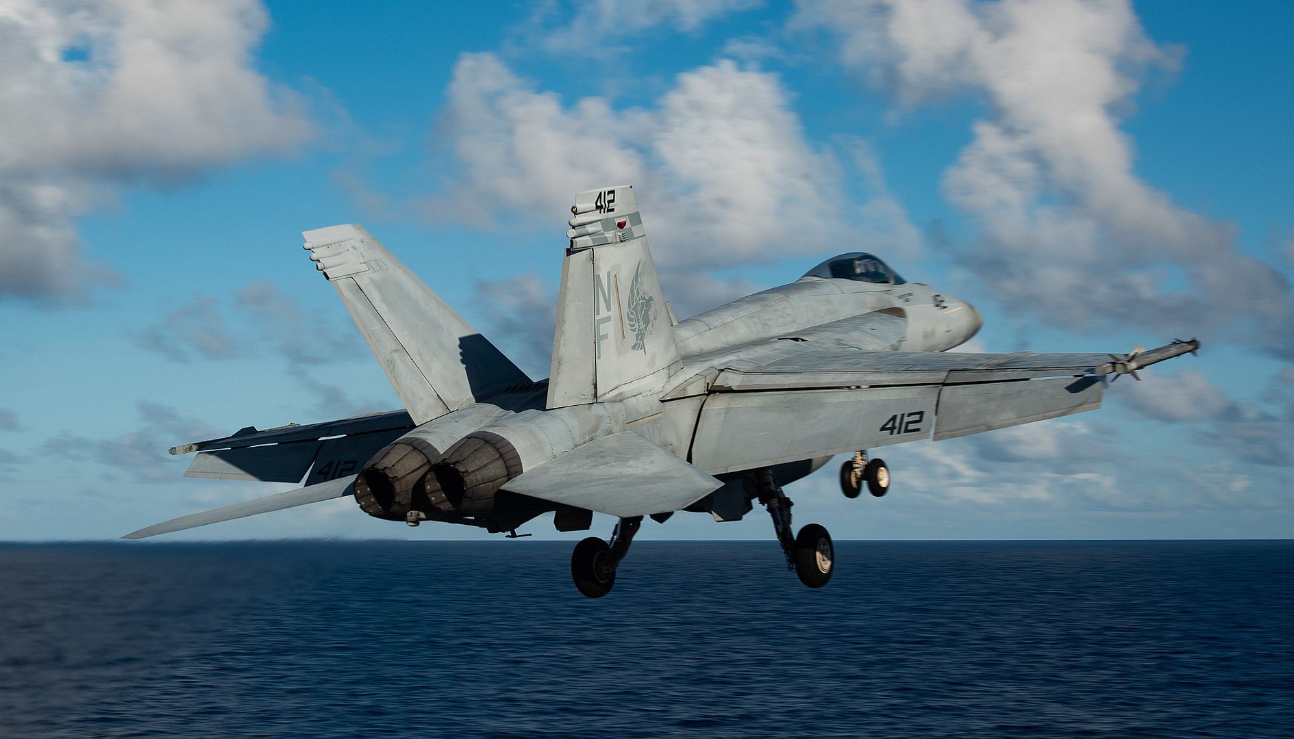FA 18E Super Hornet Attached To The Dambusters Of Strike Fighter Squadron 1