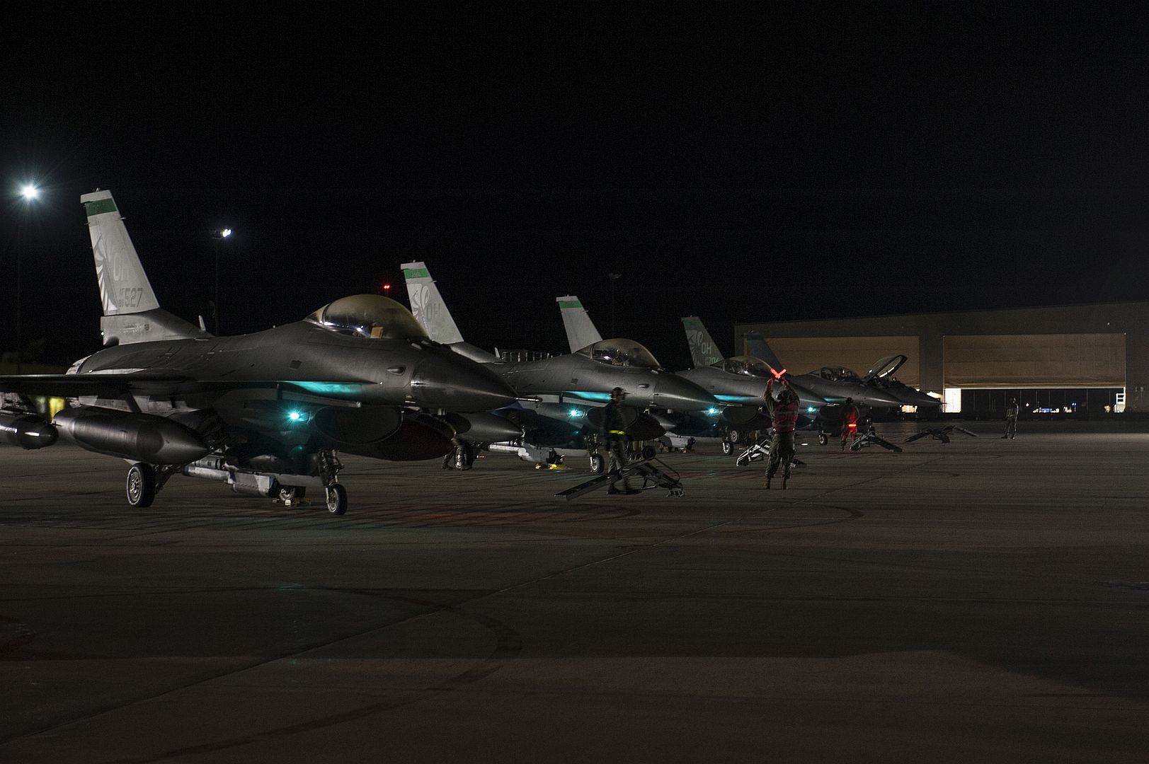 F 16 Fighting Falcon Fighter Jets Assigned To The Ohio National Guard S 180th Fighter Wing 1