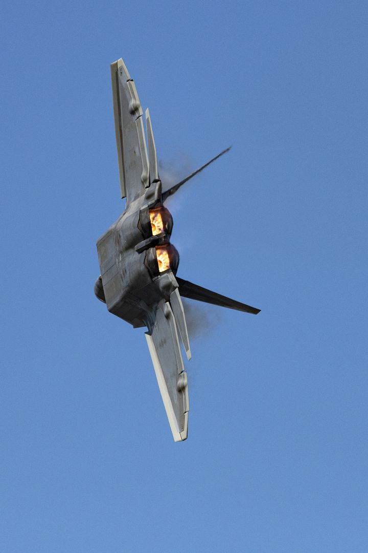 F 22 Raptor Assigned To The 90th Fight Squadron Over Joint Base Elmendorf Richardson Alaska July 9 2020