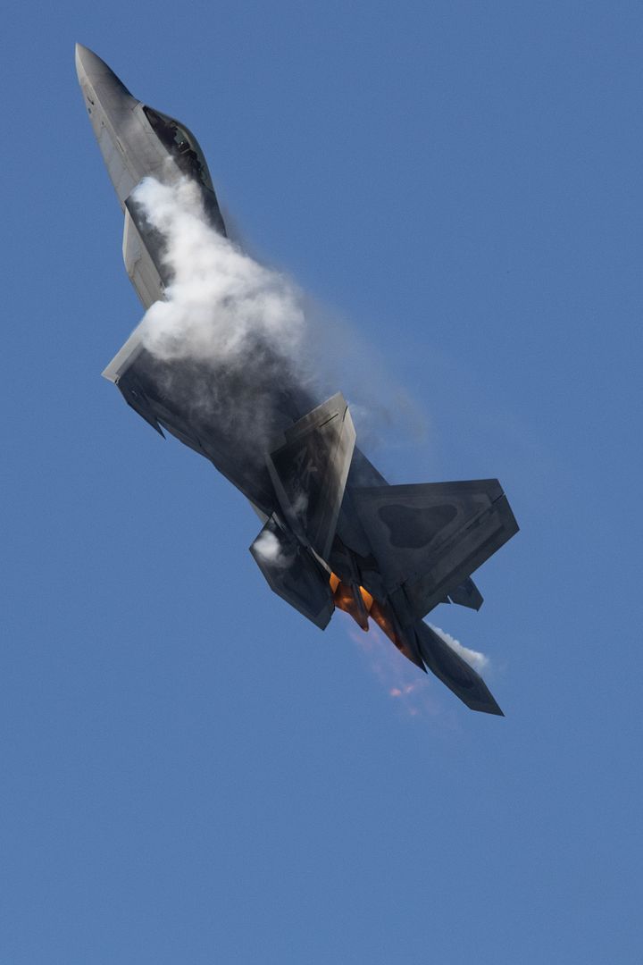 F 22 Raptor Assigned To The 90th Fight Squadron Over Joint Base Elmendorf Richardson Alaska July 9 2020 1