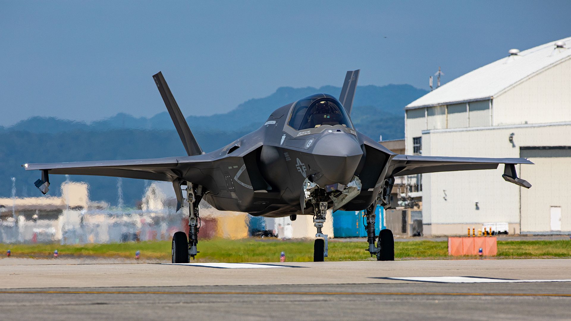 F 35B Lightning II Aircraft Assigned To Marine Fighter Attack Squadron 121 Conduct Flight Operations Aboard Marine Corps Air Station Iwakuni Japan Aug 18 2020