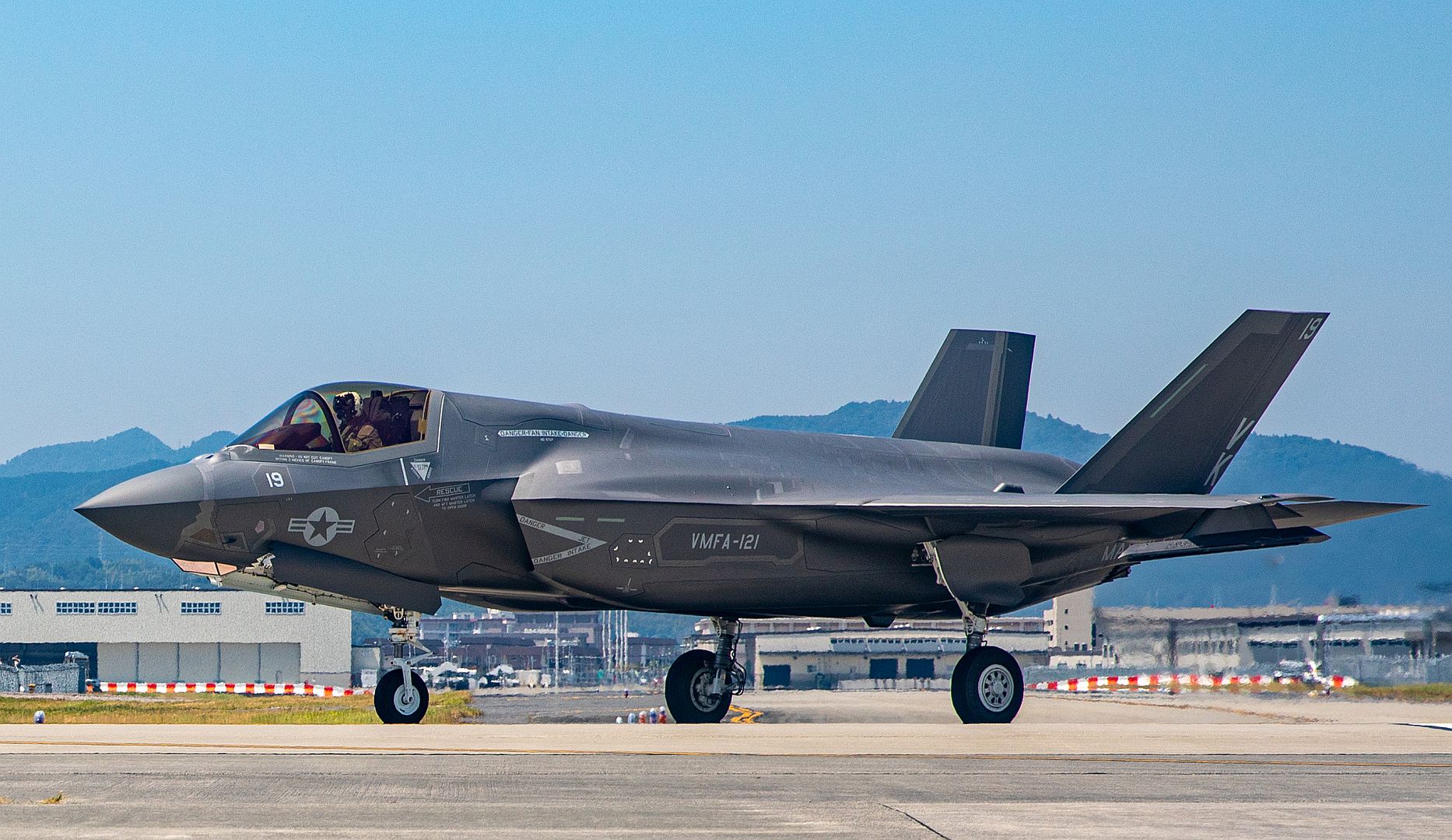 F 35B Lightning II Aircraft Assigned To Marine Fighter Attack Squadron 121 Conduct Flight Operations Aboard Marine Corps Air Station Iwakuni Japan Aug 18 2020 1