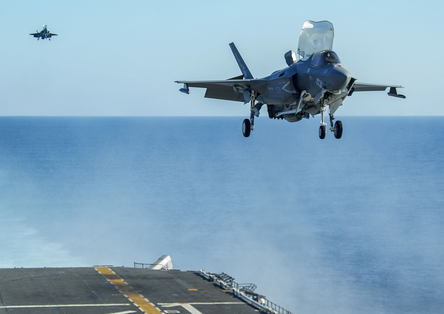 F 35B Lightning II Aircraft With Marine Medium Tiltrotor Squadron VMM 164 Reinforced 15th Marine Expeditionary Unit F 35B Lightning II Aircraft With Marine Medium Tiltrotor Squadron VMM 164 Reinforced 15th Marine Expeditionary Unit