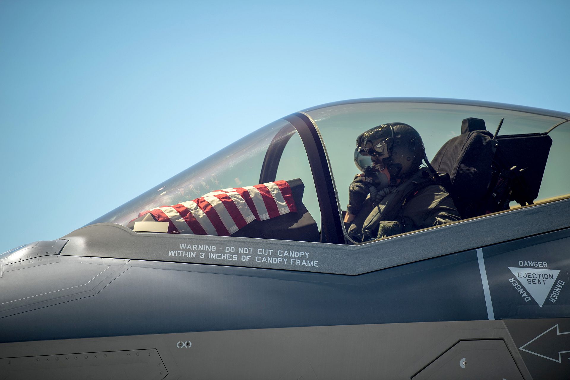 F 35 Pilot Assigned To The 158th Fighter Wing Vermont Air National Guard 1
