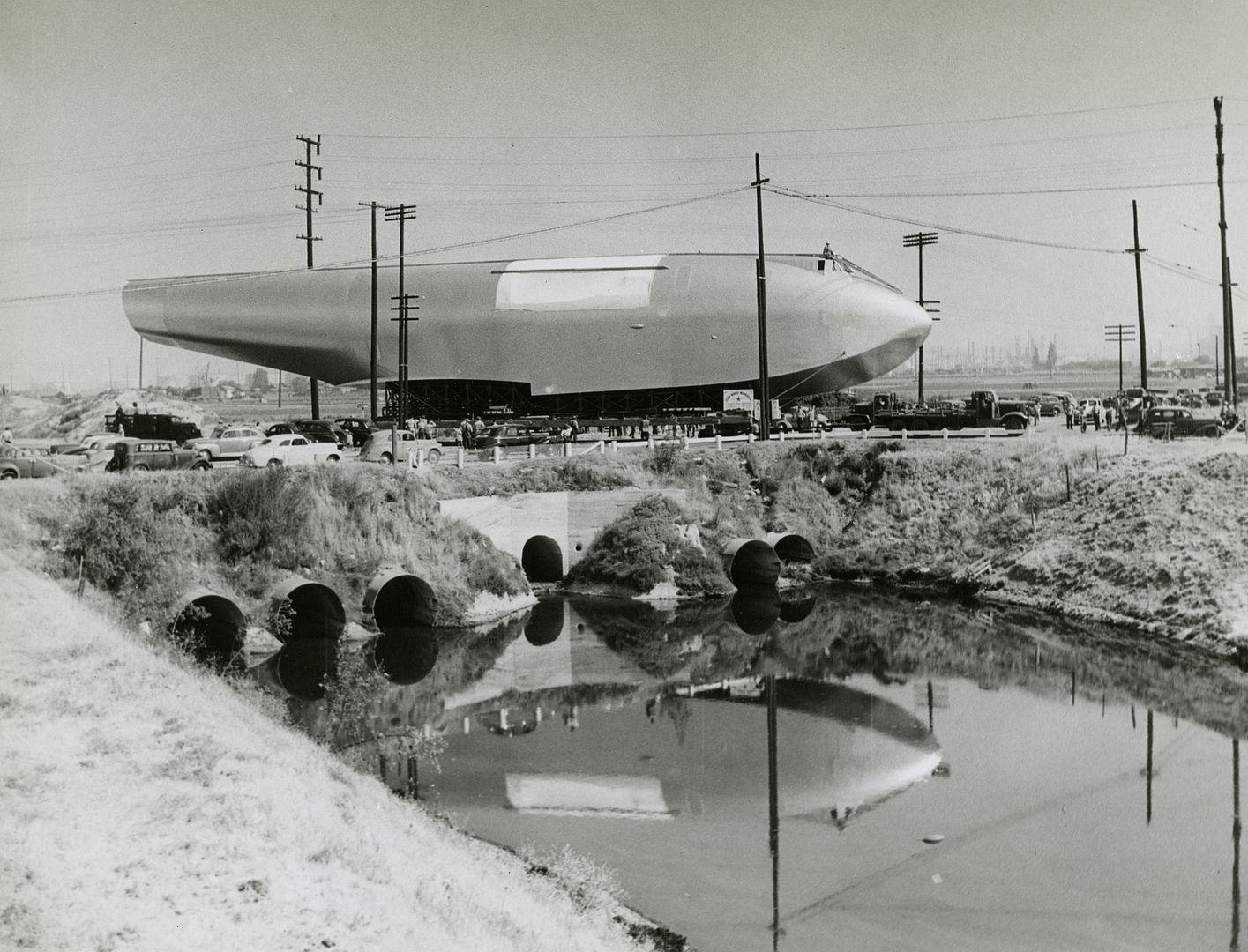 Flying Boat Being Moved From Culver City California For Assembly At Los Angeles Harbor June 1946 Ci9ttaqnTU7iJNBt5F5QdM Flying Boat Being Moved From Culver City California For Assembly At Los Angeles Harbor June 1946 Ci9ttaqnTU7iJNBt5F5QdM