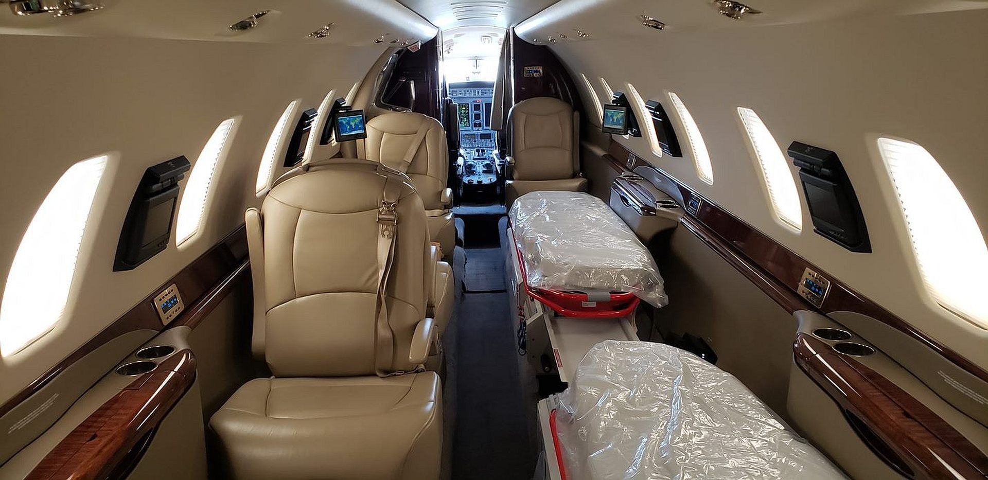 Flying Doctors Cessna Citation Sovereign Interior