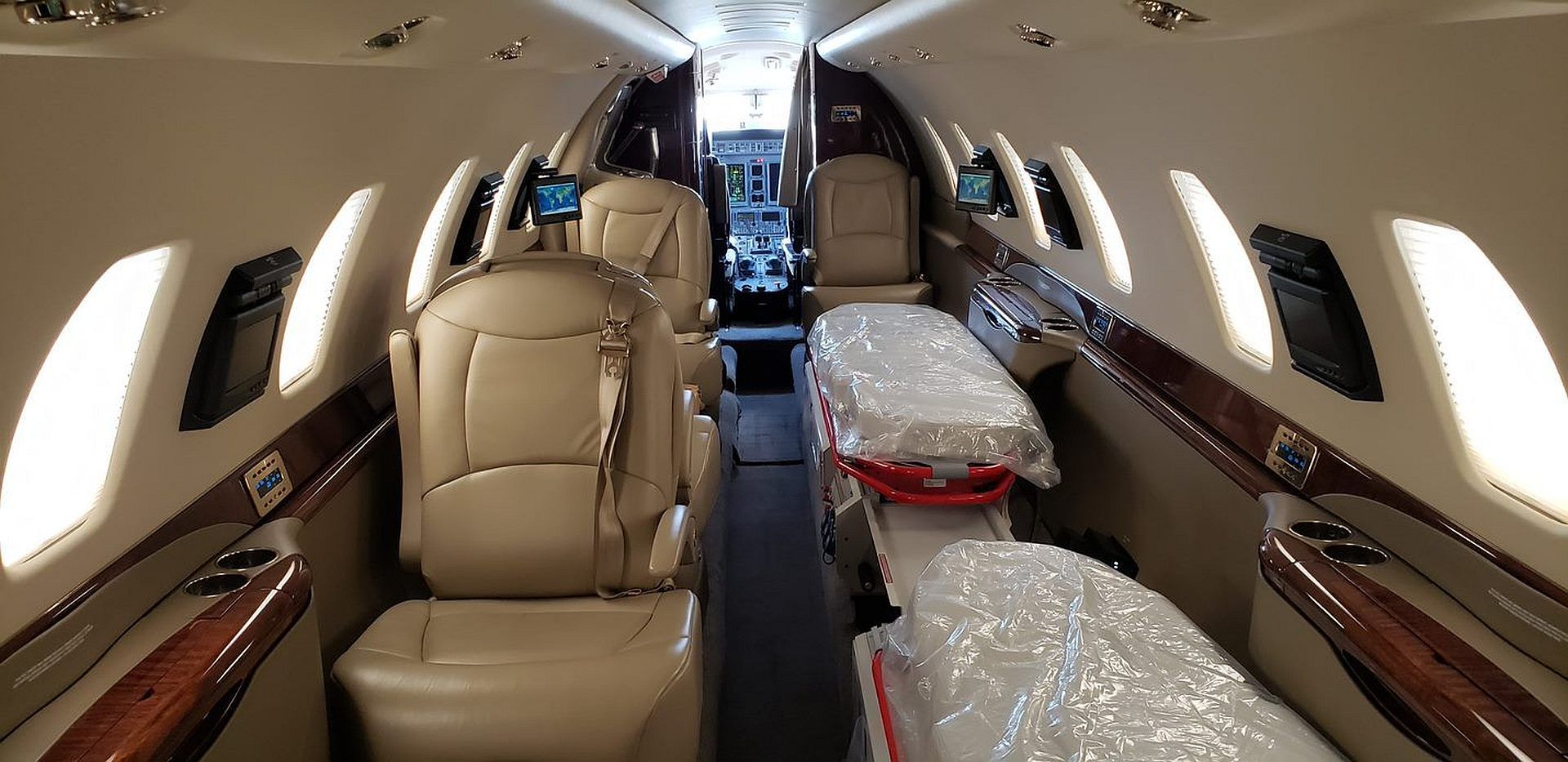 Flying Doctors Cessna Citation Sovereign Interior Flying Doctors Cessna Citation Sovereign Interior