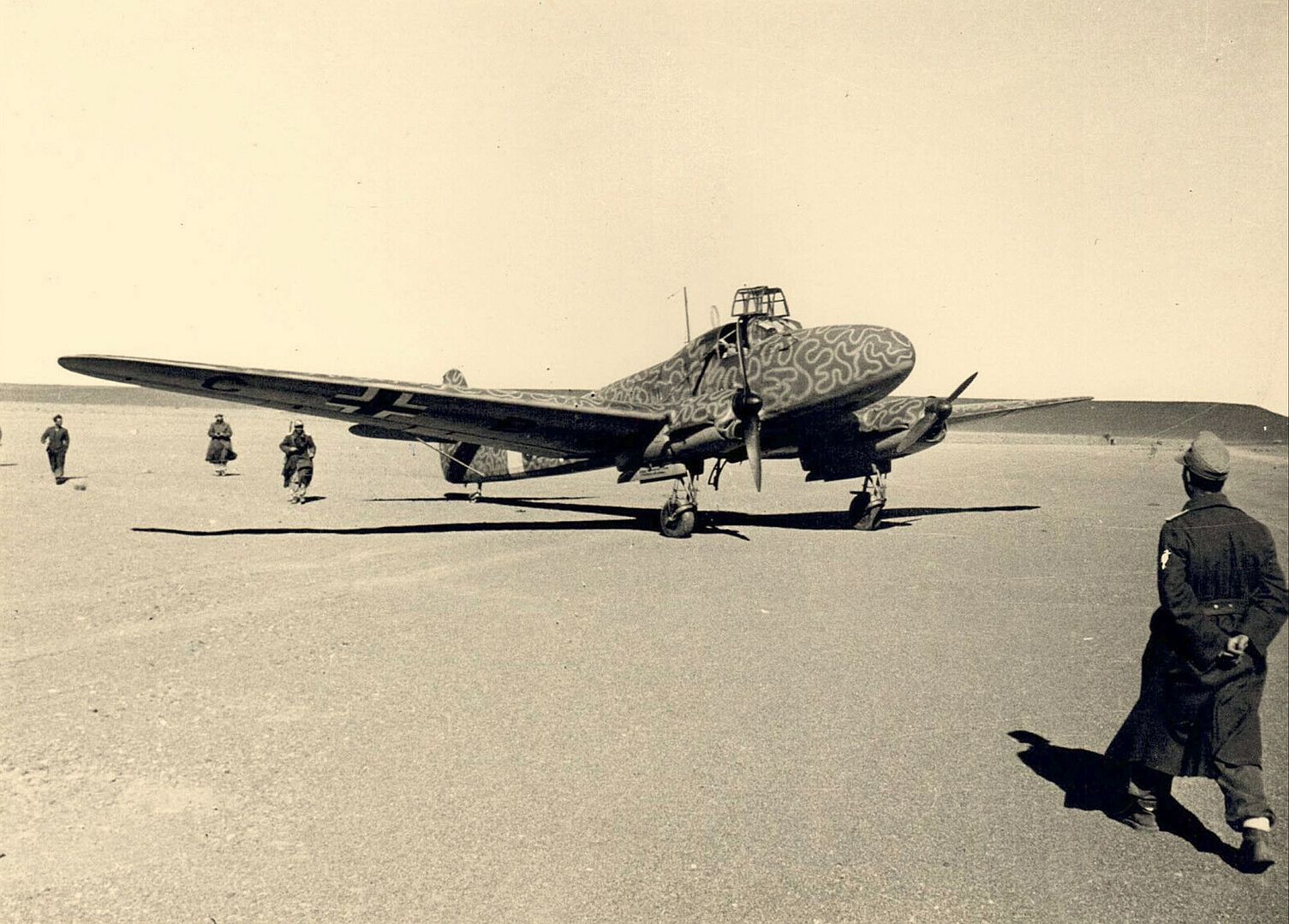 Focke Wulf Fw 58 Weihe Landed In Italy