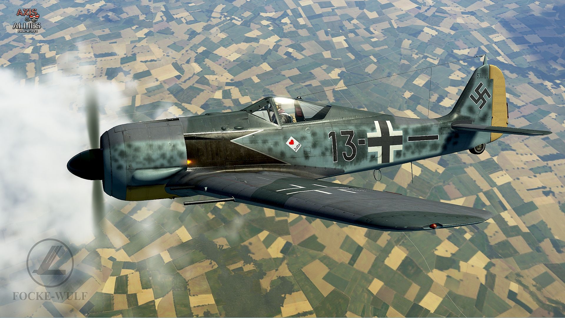 6 WNr 530120 JG 26 Pilot Josef Priller France February 1944