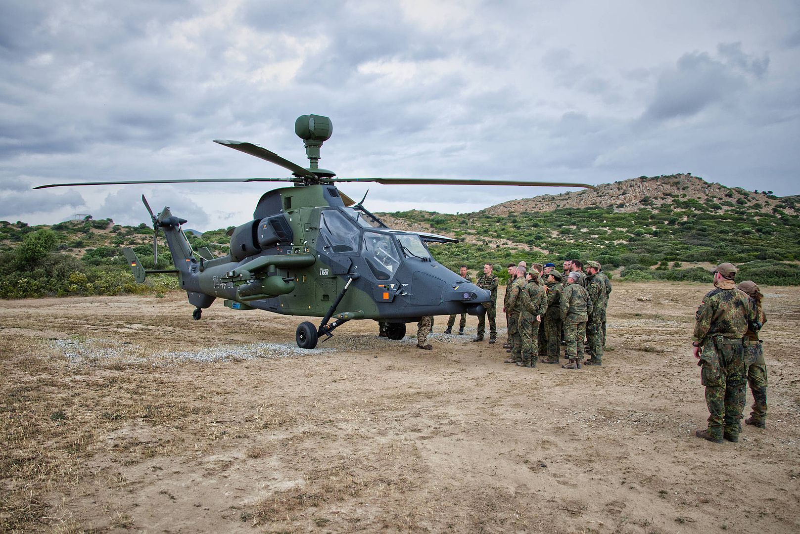 German Army Medics Receive Instruction On How To Rescue Wounded From A Helicopter During Exercise Noble Jump 23 In Sardinia Italy May 8