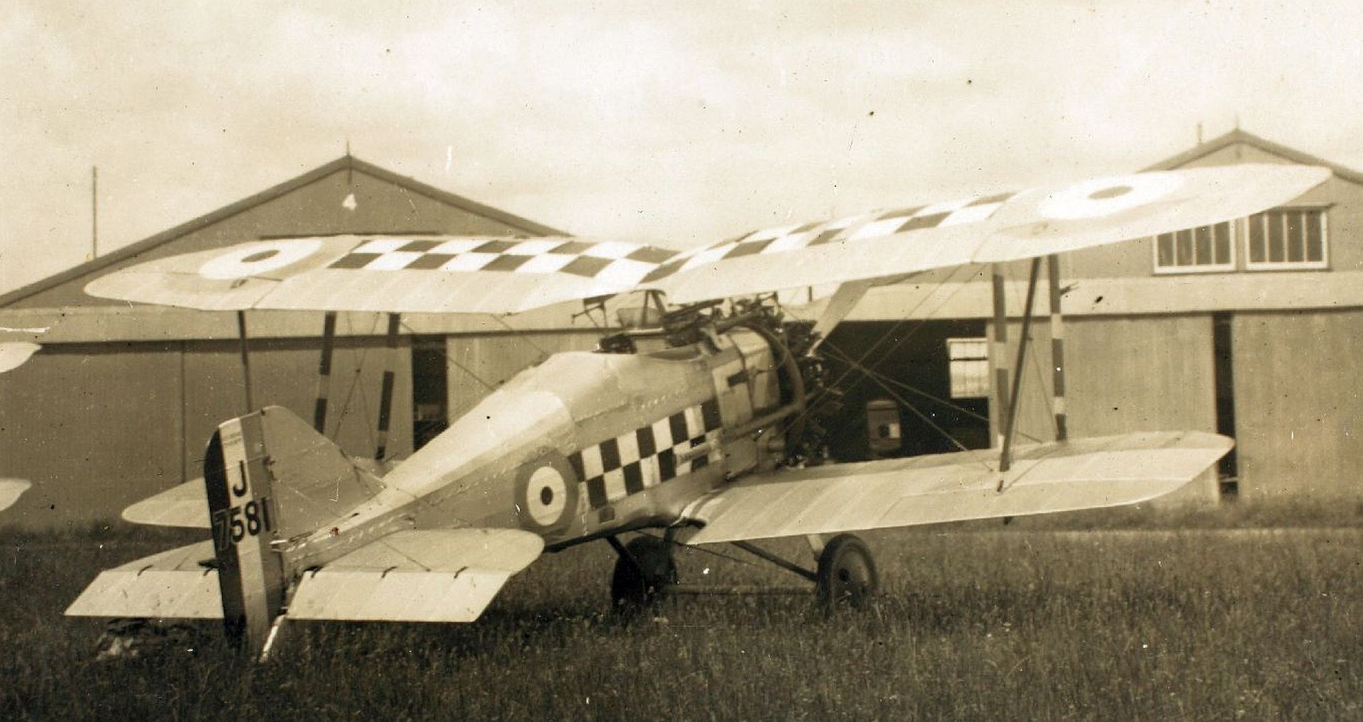 Gloster Grebe J7581