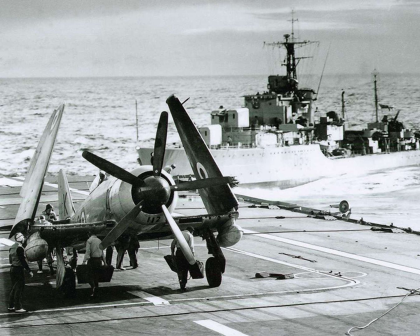  Sydney With Hawker Sea Fury