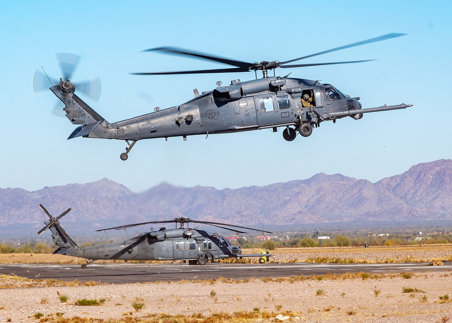 60G Pave Hawk Helicopter Aircrew Assigned To The 301st Rescue Squadron