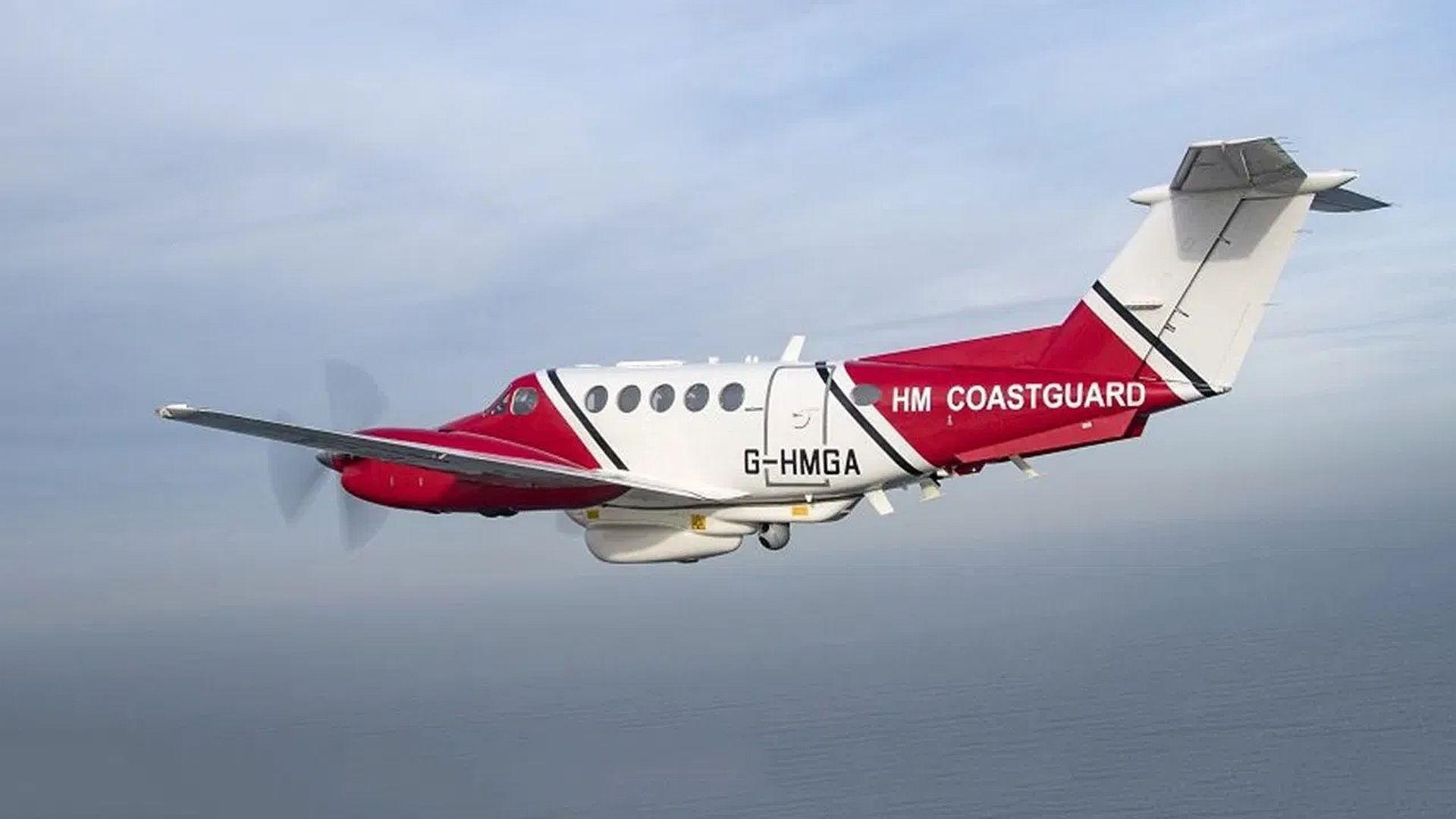HM Coastguard King Air