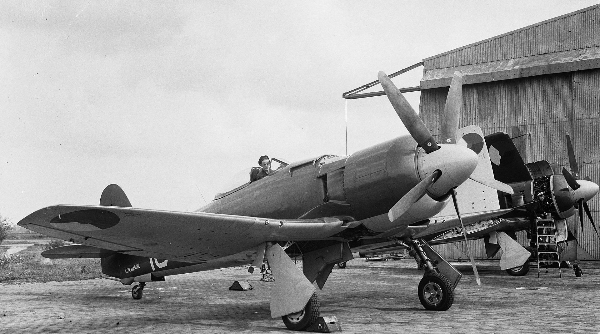Hawker Sea Fury 17 September 1948 At Valkenburg