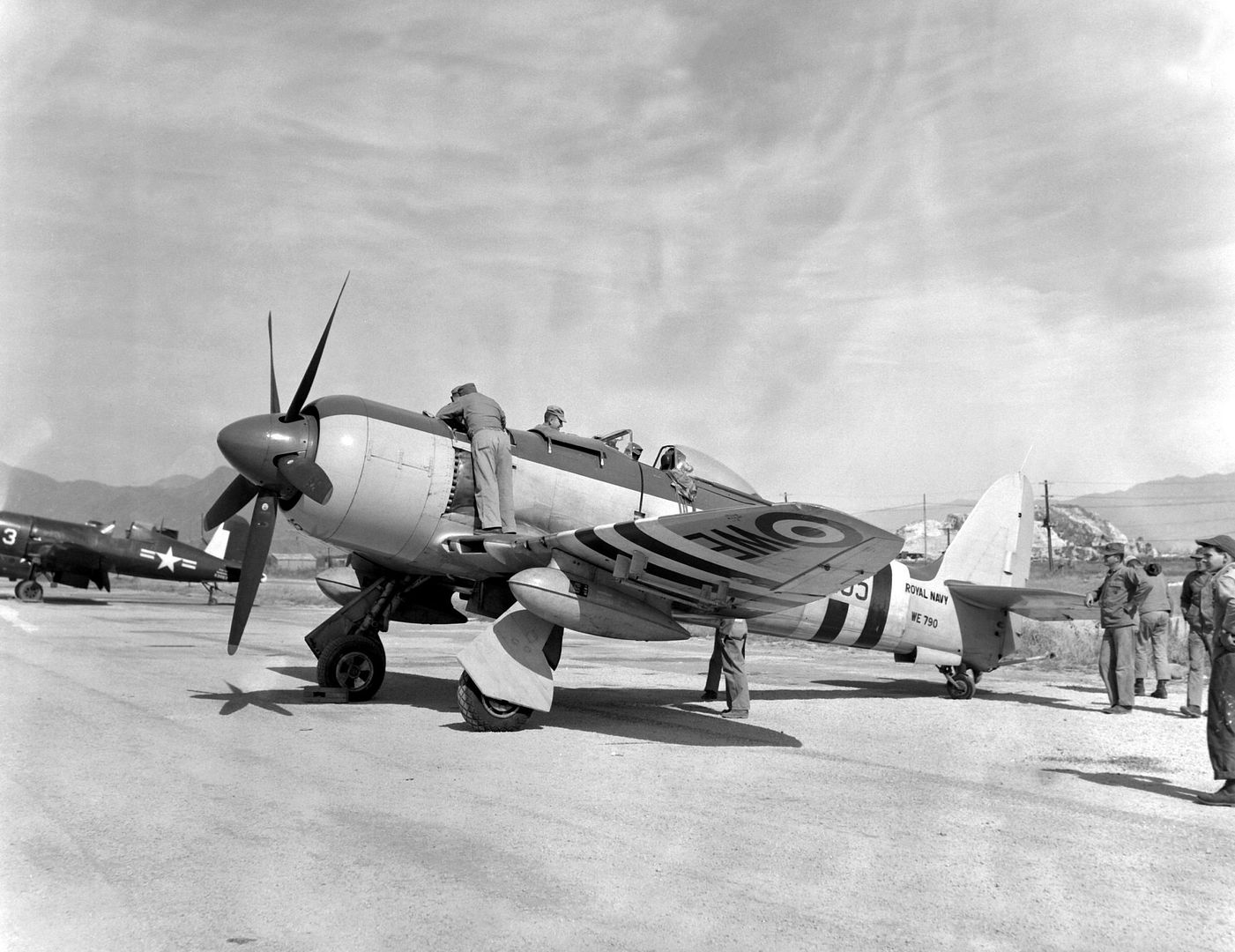 Hawker Sea Fury Korea Hawker Sea Fury Korea