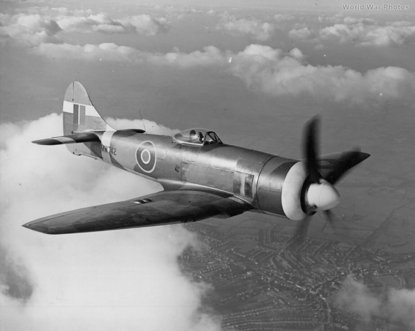 Hawker Tempest Mk II MW742 In Flight Hawker Tempest Mk II MW742 In Flight