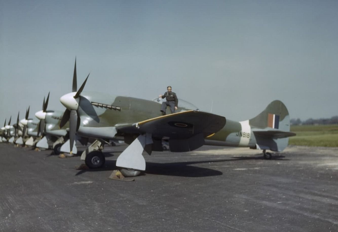 Hawker Tempest Mk V At Langley 1944