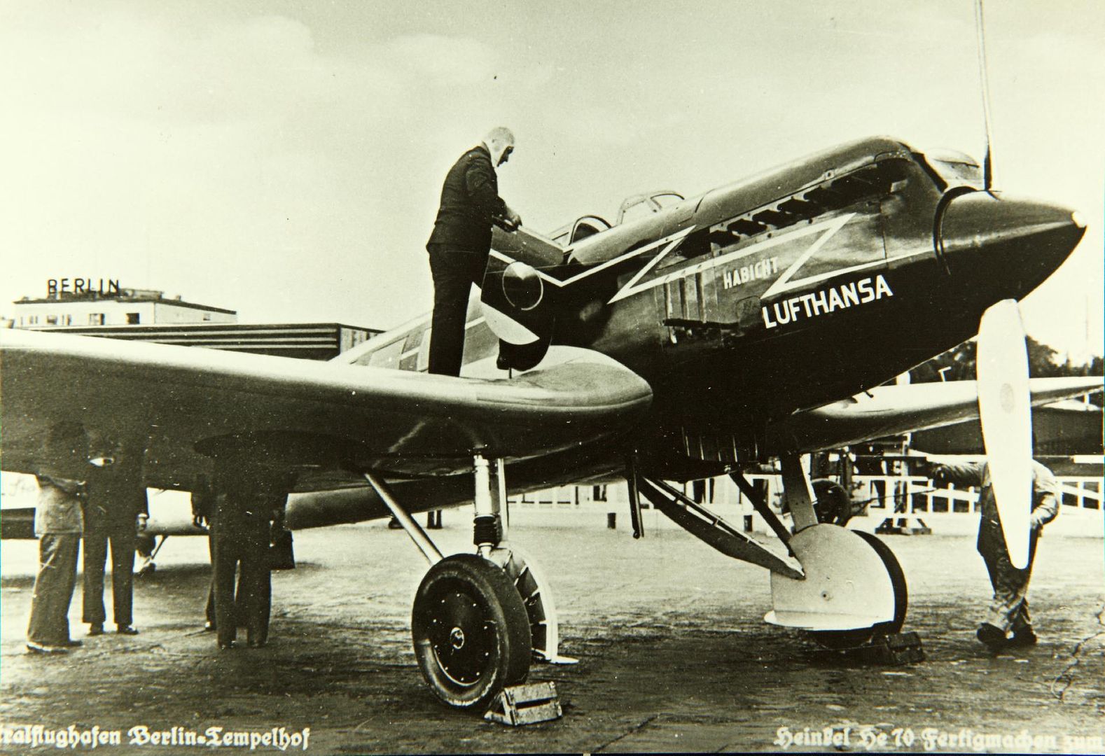 Heinkel He70 Lufthansa Berlin 