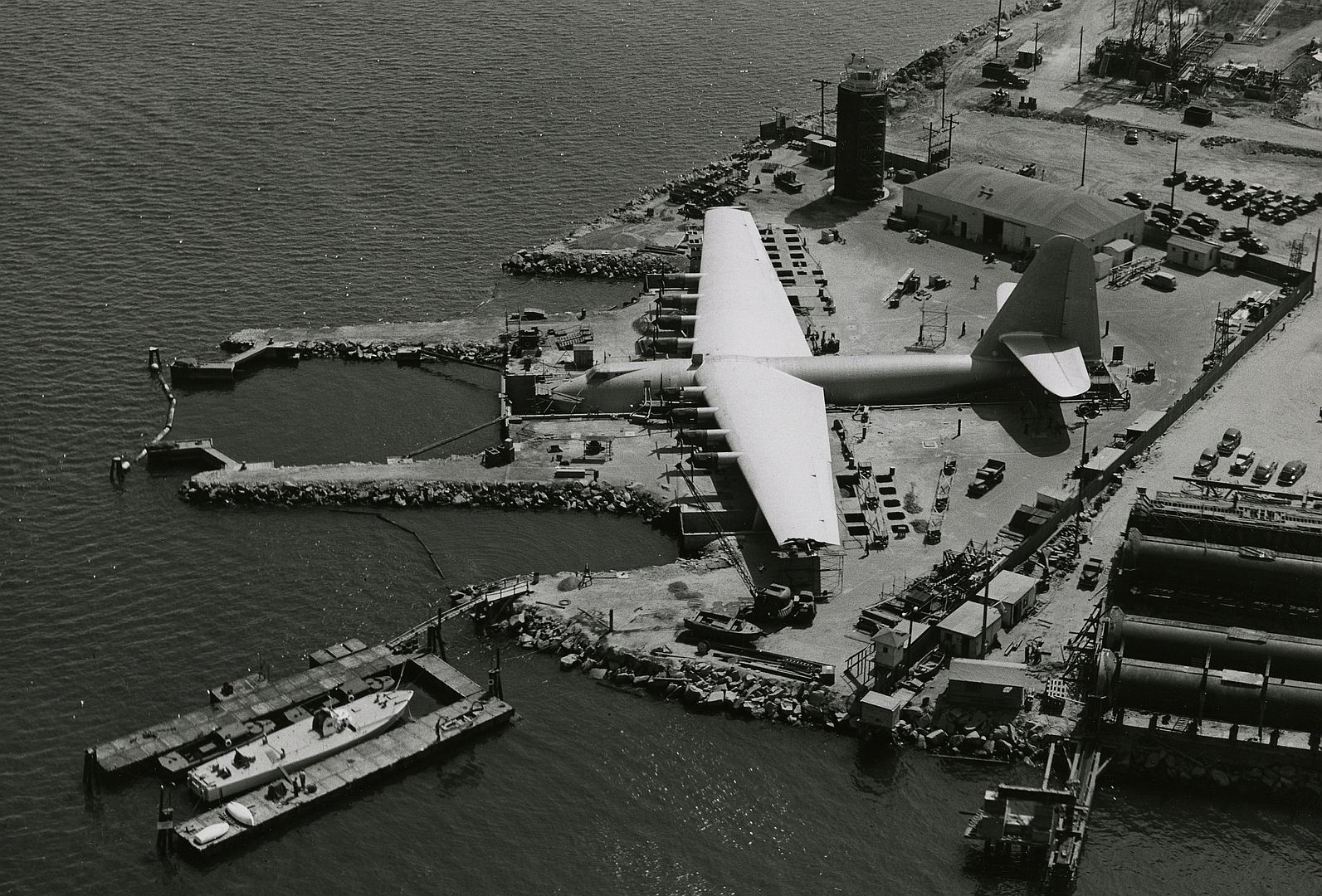 Hughes Flying Boat Long Beach California June 23 1947 Hughes Flying Boat Long Beach California June 23 1947