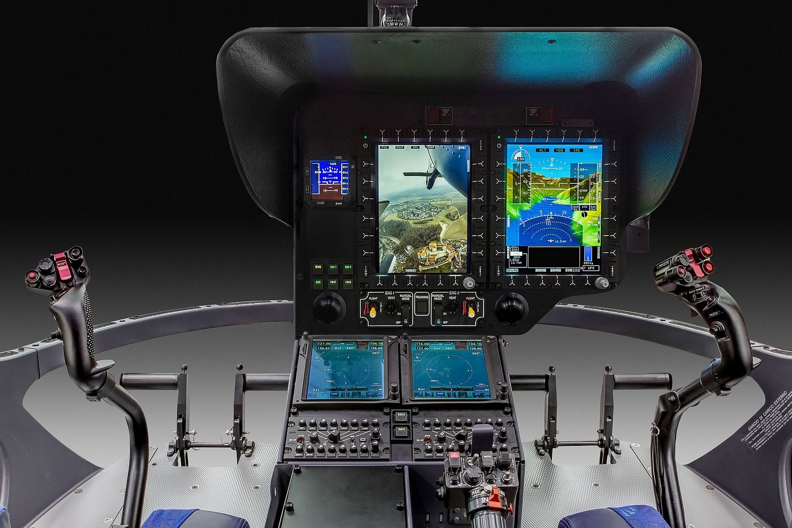 IFR Helionix Cockpit For Its H135 Helicopters