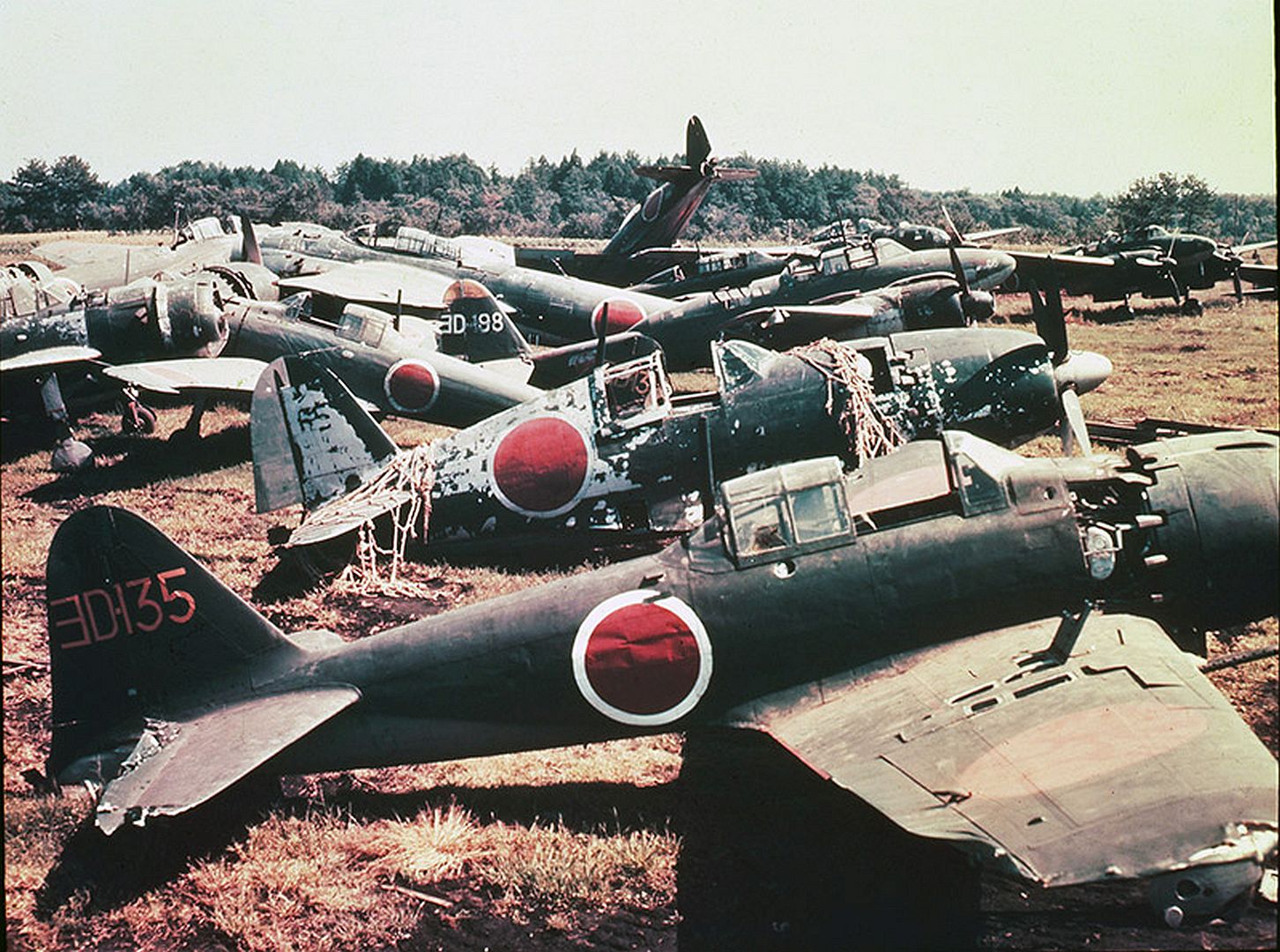 J2M Raiden P1Y1 Ginga Atsugi JAPAN 1945 J2M Raiden P1Y1 Ginga Atsugi JAPAN 1945