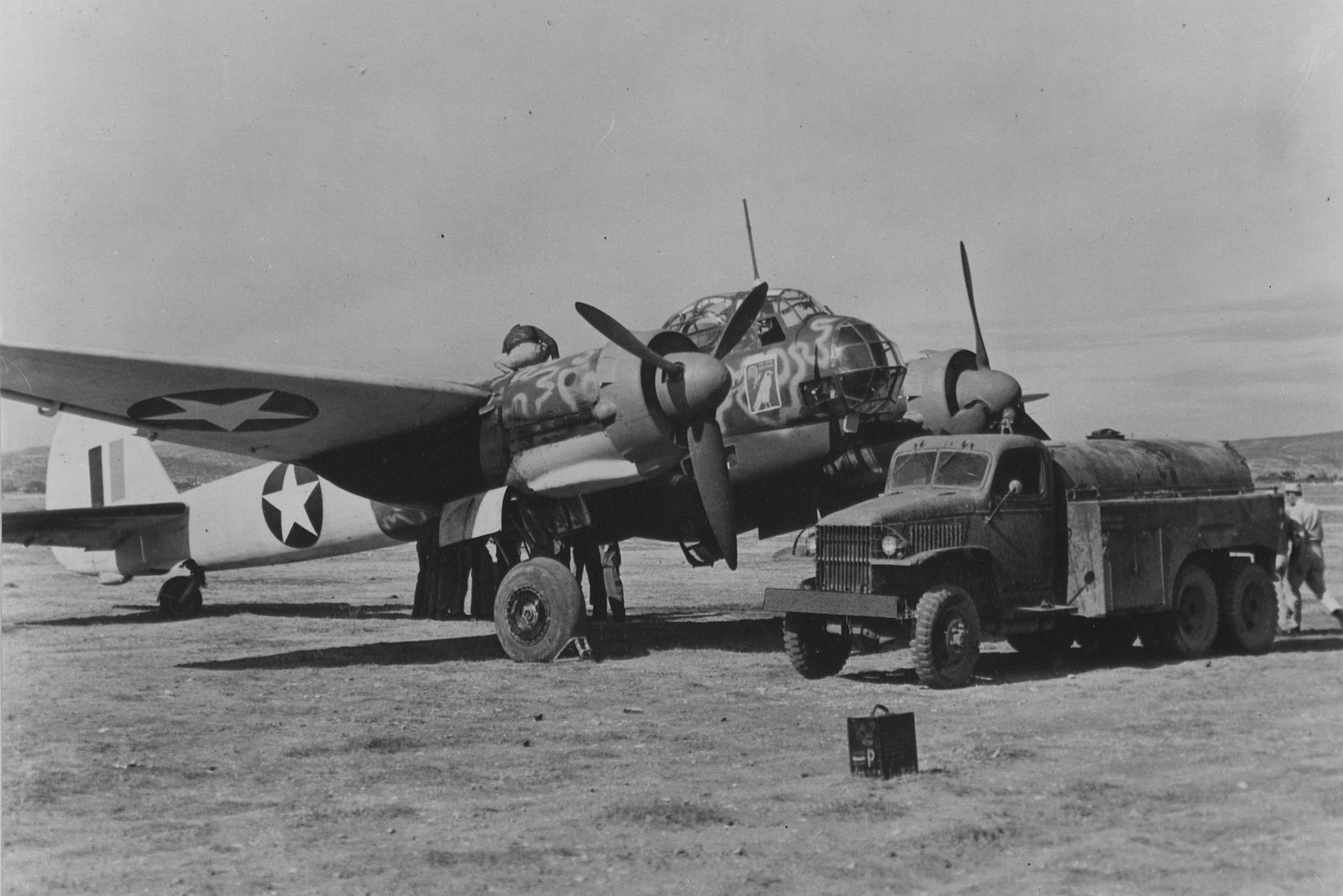  The Plane Was Left Virtually Undamaged On An Italian Airfield By The Retreating Germans